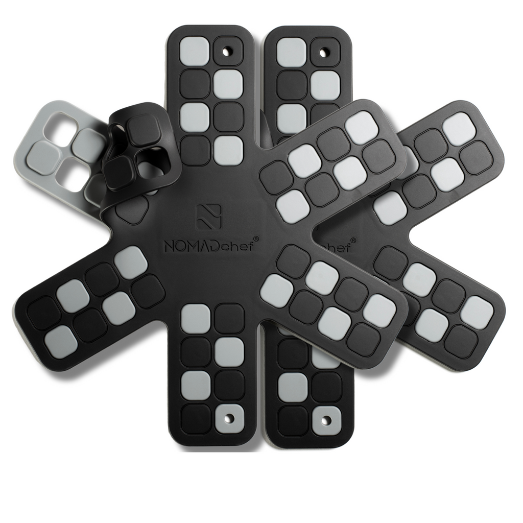 NOMADchef HeatPanGuard 2 Medium Pan Protector – Charcoal & Stone 