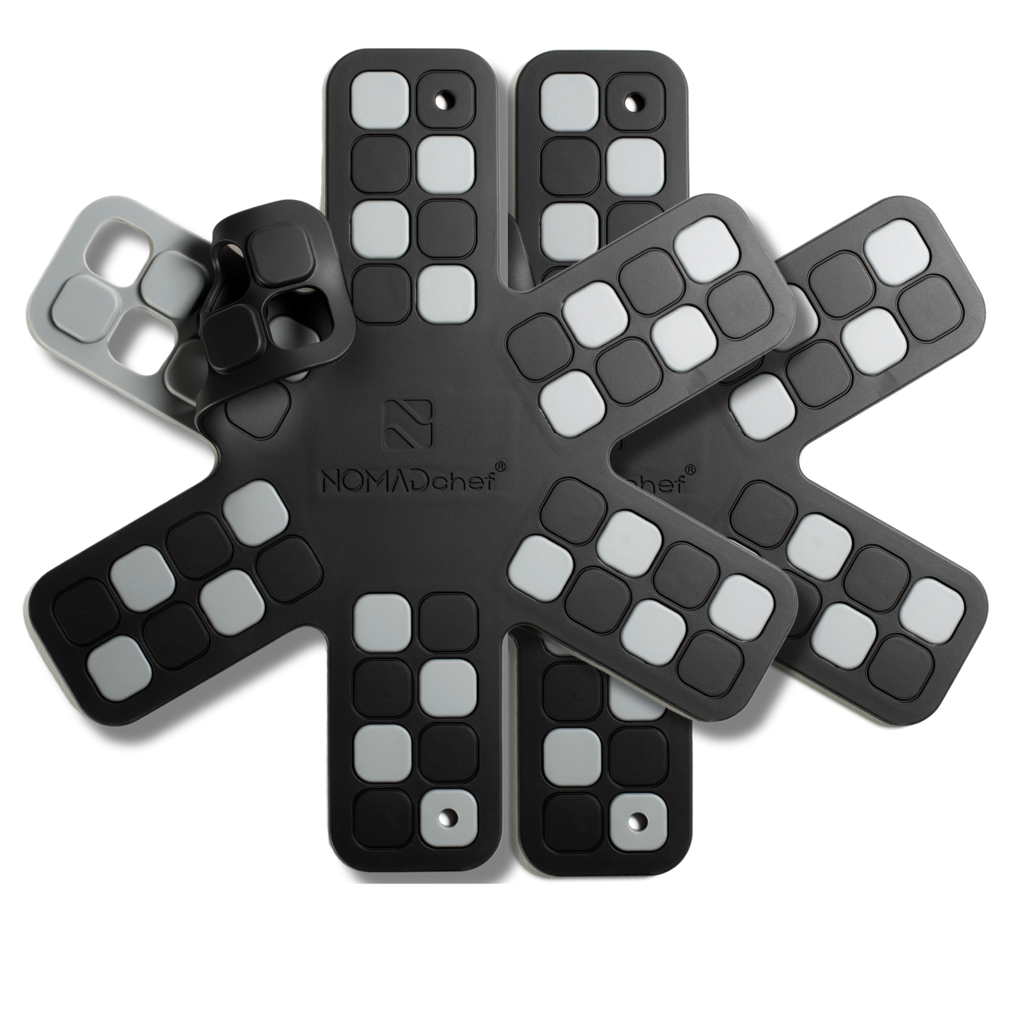 NOMADchef HeatPanGuard 2 Medium Pan Protector – Charcoal & Stone 