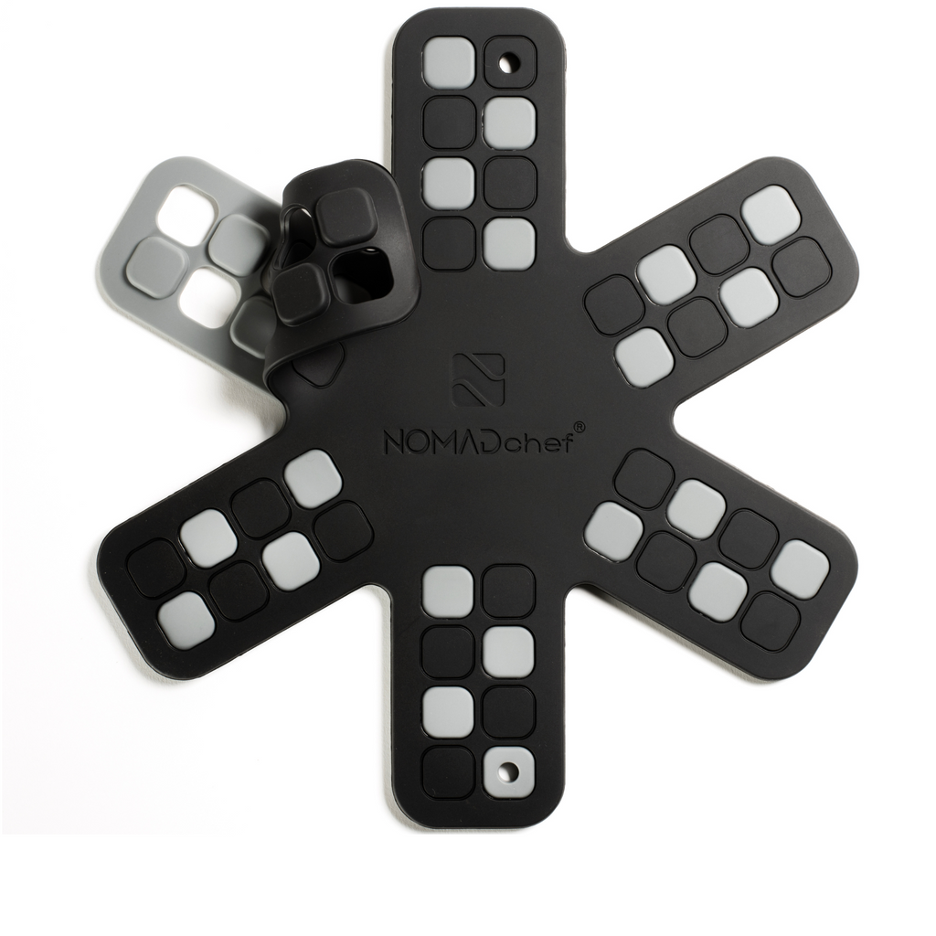 NOMADchef HeatPanGuard Medium Pan Protector – Charcoal & Stone 