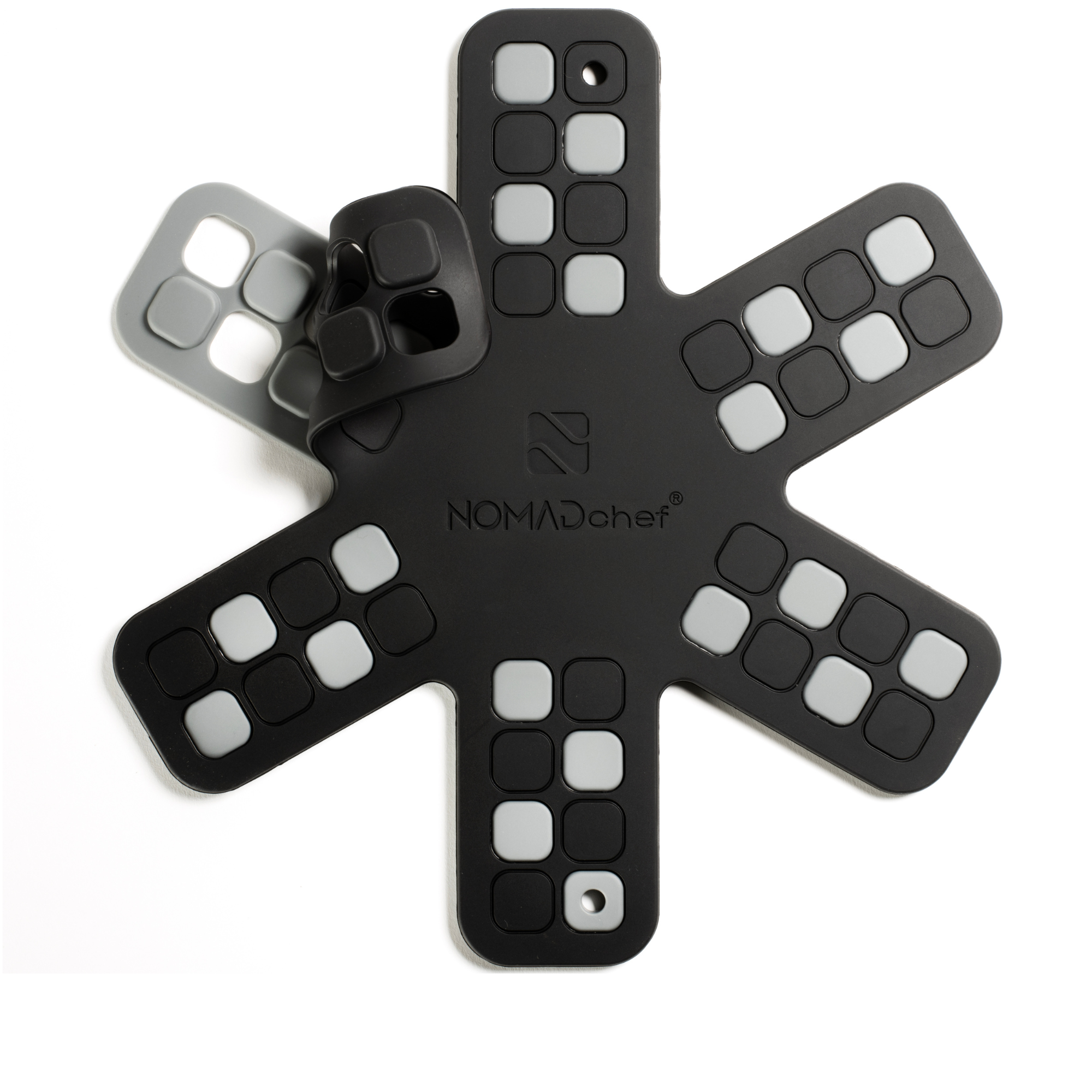 NOMADchef HeatPanGuard Medium Pan Protector – Charcoal & Stone 